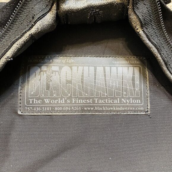 Blackhawk Tactical Backpack Black Nylon 3-Day Assault Adjustable Straps - Picture 15 of 16